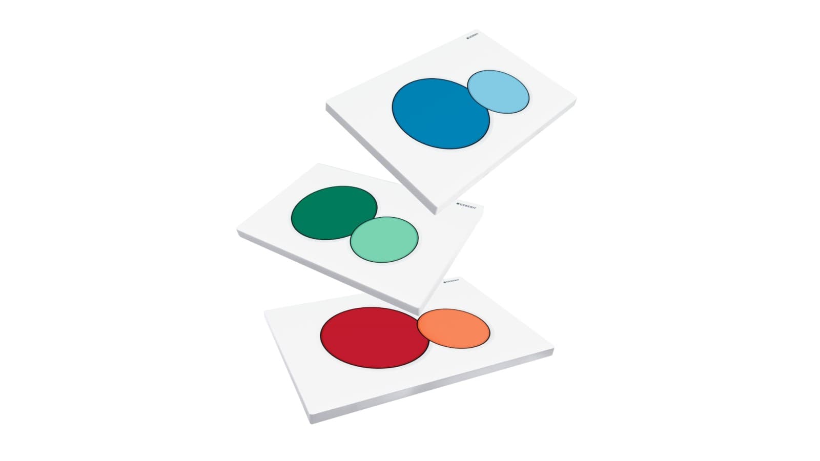 Placas de descarga Geberit Bambini Placas de descarga Geberit Bambini