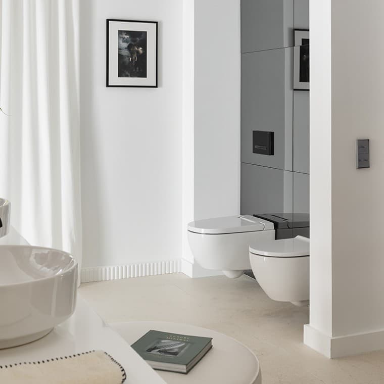 Sanitas AquaClean Alba e Acanto (©Nacho Uribesalazar: Casa Decor 2024 Geberit-Miguel Muñoz) Sanitas AquaClean Alba e Acanto (©Nacho Uribesalazar: Casa Decor 2024 Geberit-Miguel Muñoz)