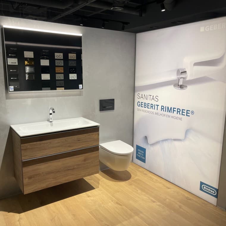 Showroom da Geberit em Lisboa Showroom da Geberit em Lisboa