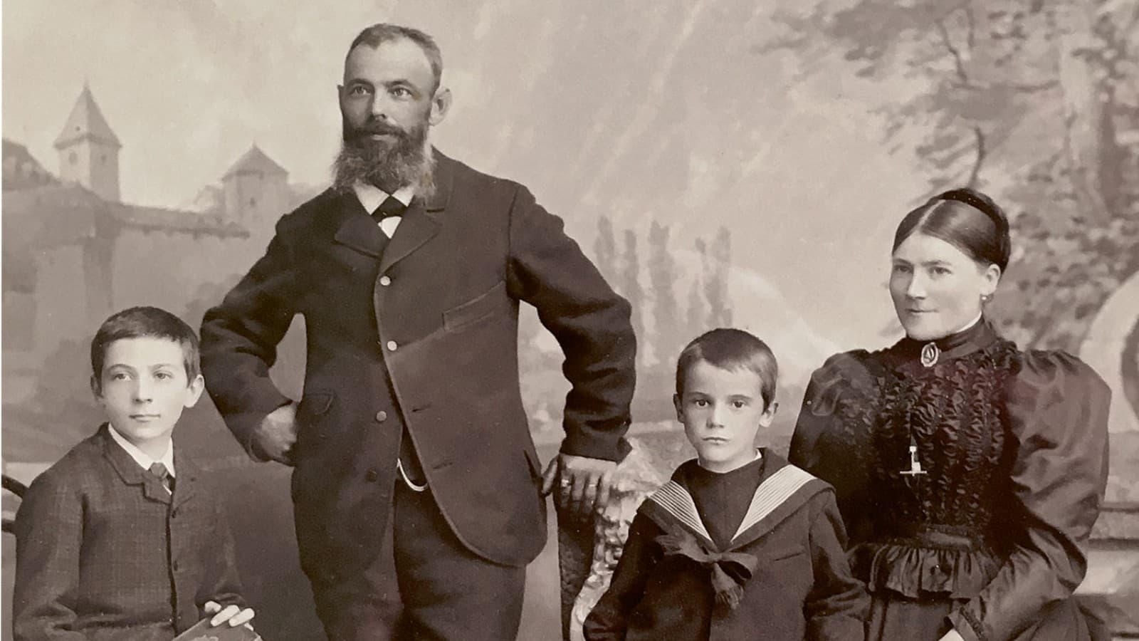 A família Gebert fundadora da empresa A família Gebert fundadora da empresa