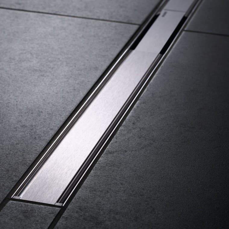 Calha sifonada para duche Geberit CleanLine60, fina Calha sifonada para duche Geberit CleanLine60, fina