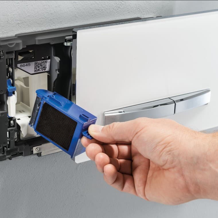 Módulo Geberit DuoFresh com bloco DuoFresh Módulo Geberit DuoFresh com bloco DuoFresh