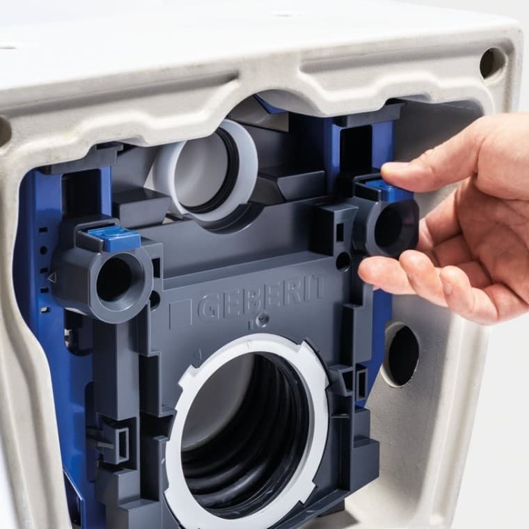 Sanita Geberit ONE com altura ajustável integrada Sanita Geberit ONE com altura ajustável integrada