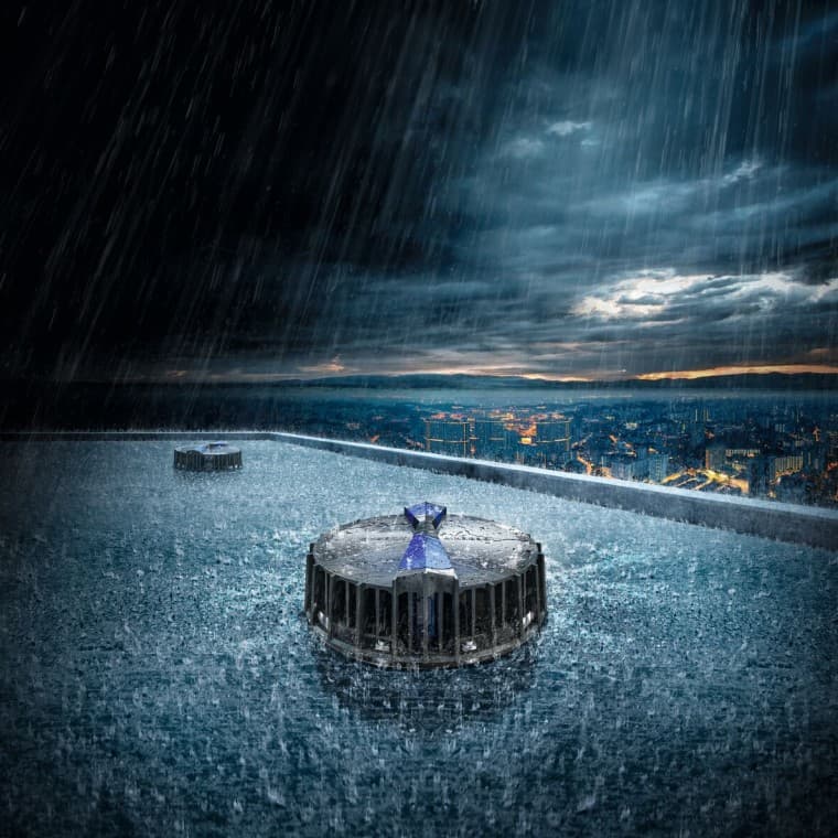 Drenagem ativa de cobertura com o Geberit Pluvia Drenagem ativa de cobertura com o Geberit Pluvia