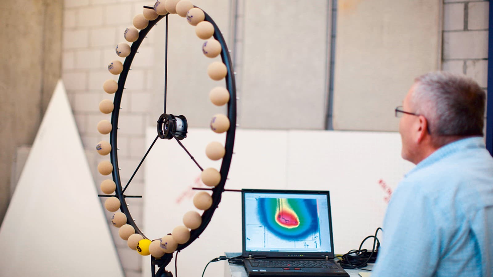 Laboratório de tecnologia de construção e acústica da Geberit Laboratório de tecnologia de construção e acústica da Geberit