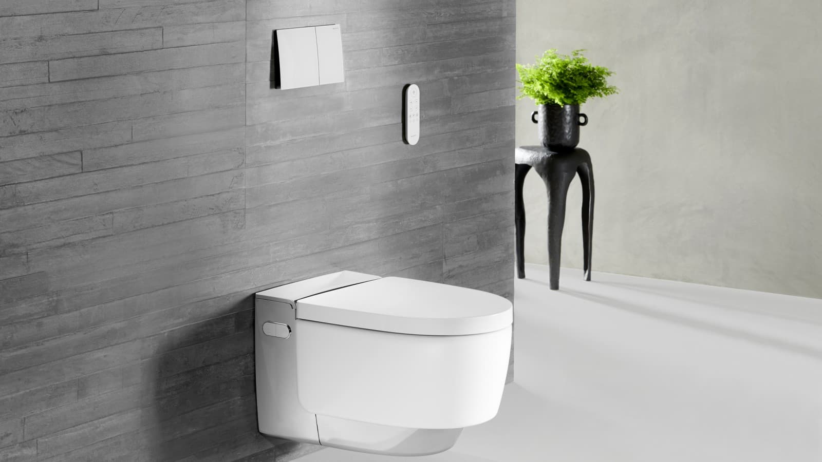 Geberit AquaClean Mera Comfort em cromado Geberit AquaClean Mera Comfort em cromado