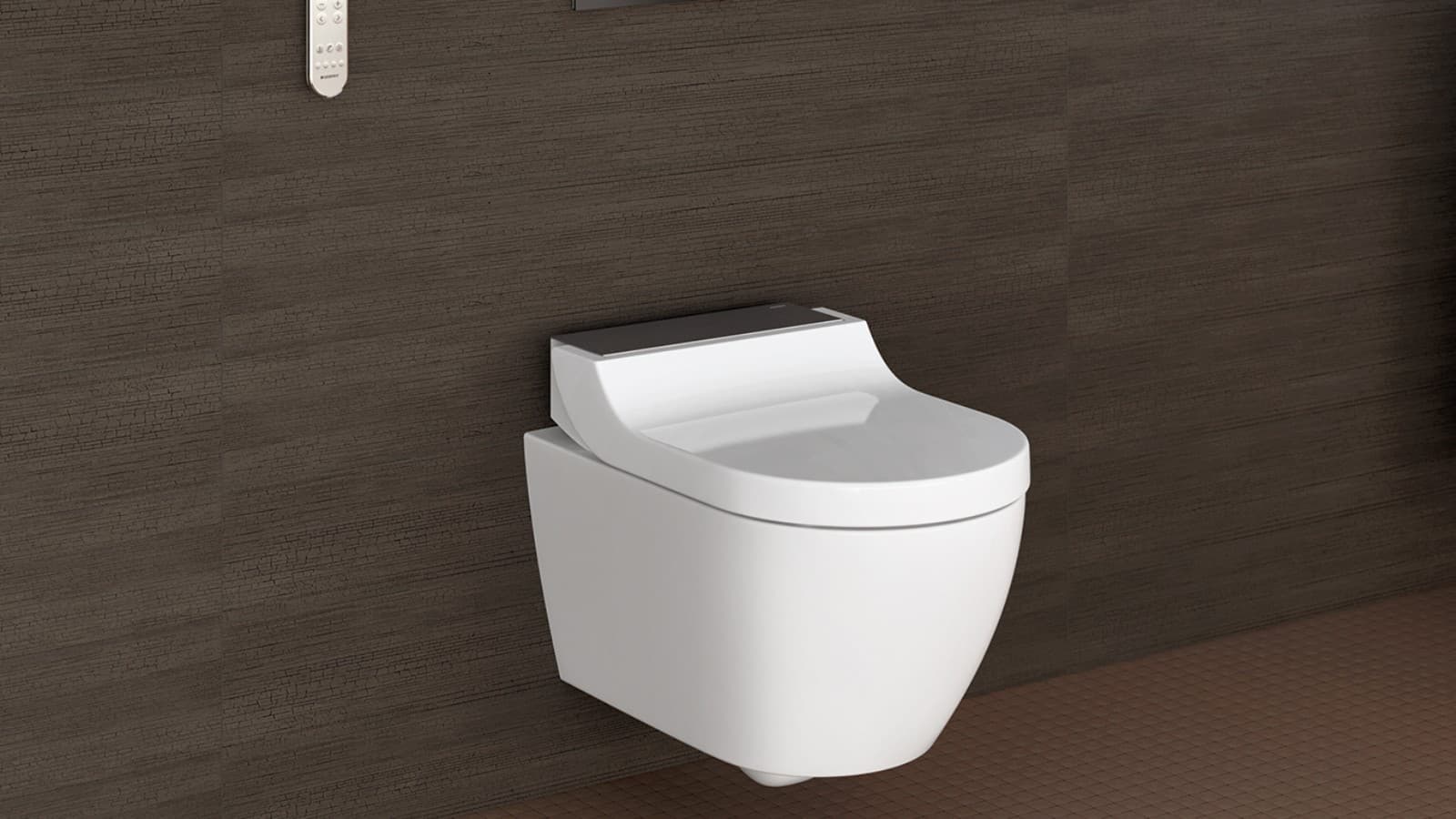 Sanita bidé Geberit AquaClean Tuma Comfort com aquecimento no assento da sanita Sanita bidé Geberit AquaClean Tuma Comfort com aquecimento no assento da sanita