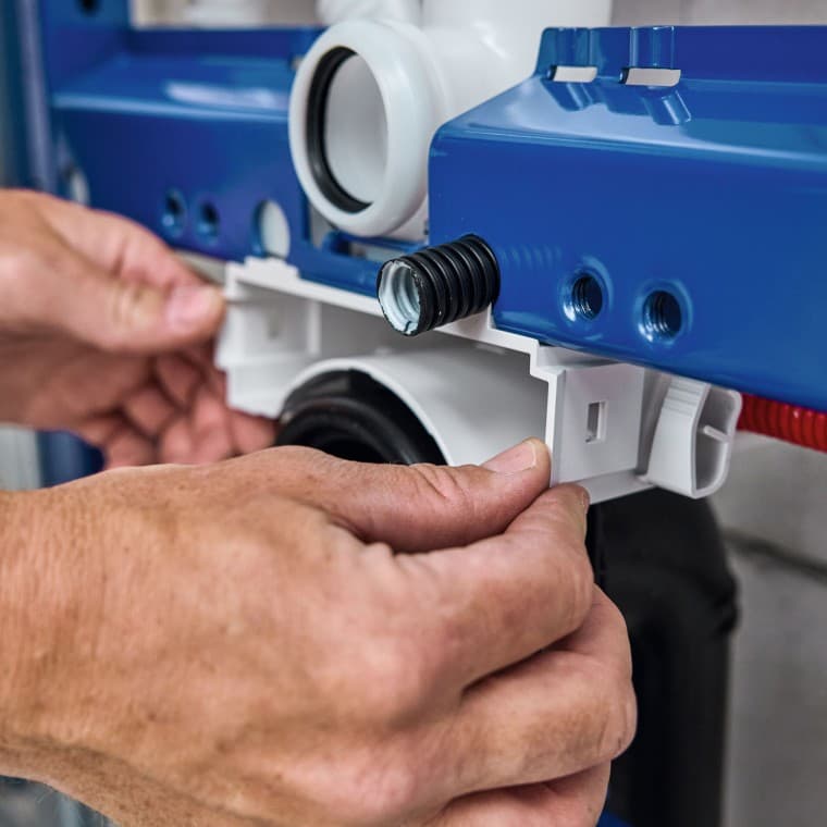 Caixa de alimentação e ligação Caixa de alimentação e ligação