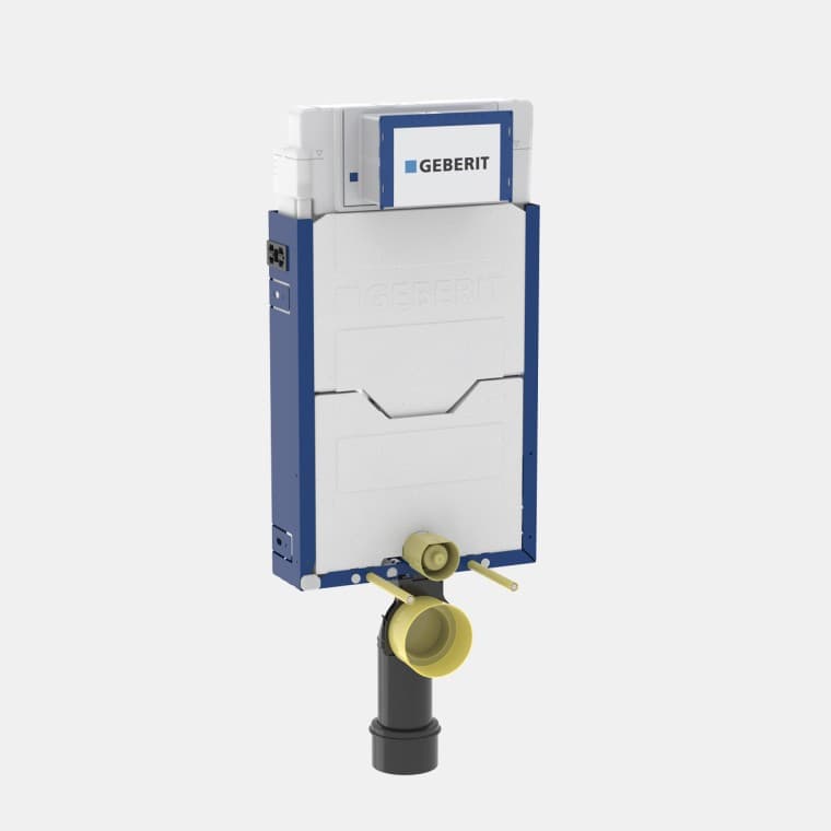 Estrutura Geberit Kombifix para sanitas suspensas: Estrutura Geberit Kombifix para sanitas suspensas: