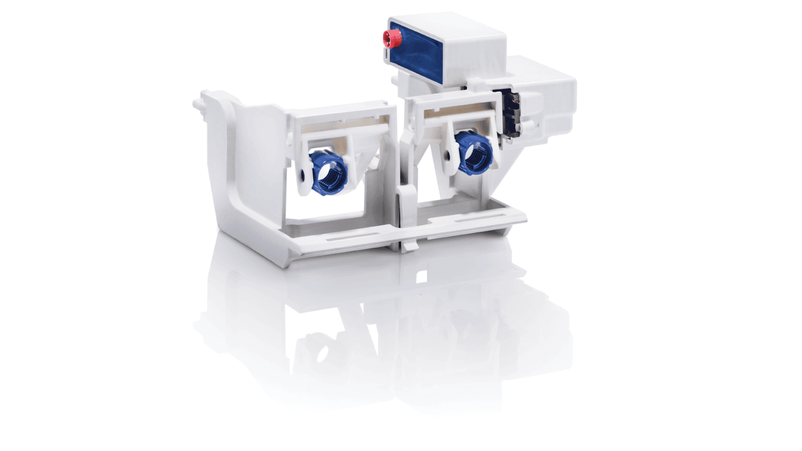 A unidade de descarga sanitária de intervalo Geberit pode ser facilmente instalada em qualquer autoclismo de interior Geberit Sigma 12 cm. A unidade de descarga sanitária de intervalo Geberit pode ser facilmente instalada em qualquer autoclismo de interior Geberit Sigma 12 cm.