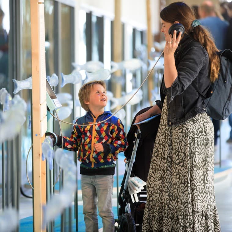 O museu interativo está aberto ao público durante todo o ano (© Tjeerd Visser). O museu interativo está aberto ao público durante todo o ano (© Tjeerd Visser).