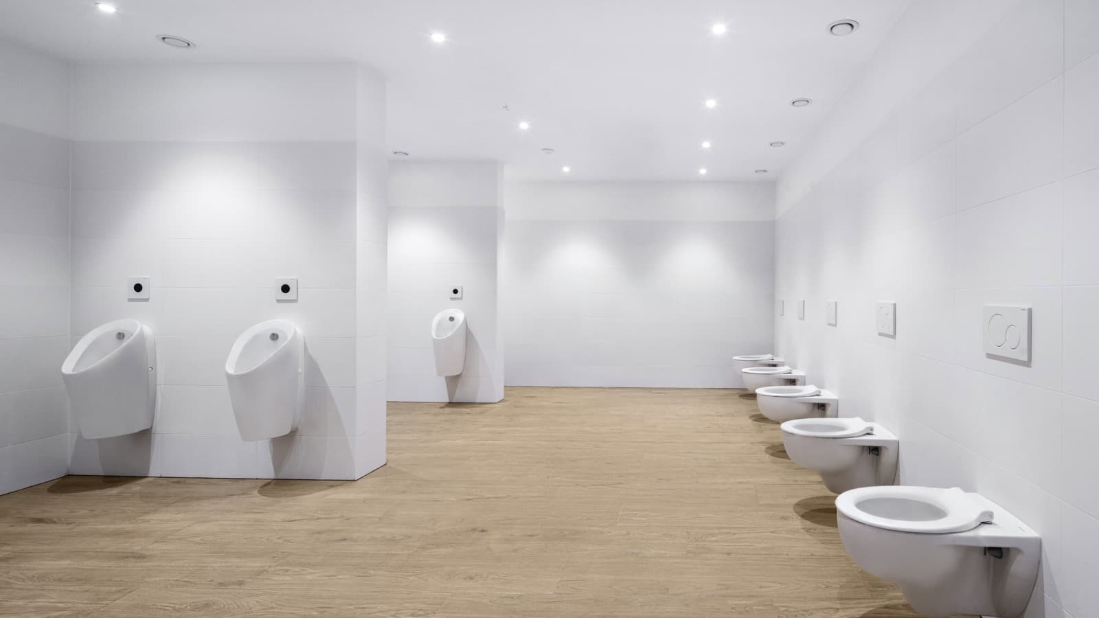 O novo SCR Altach Business Club apresenta instalações sanitárias modernas com soluções da Geberit O novo SCR Altach Business Club apresenta instalações sanitárias modernas com soluções da Geberit