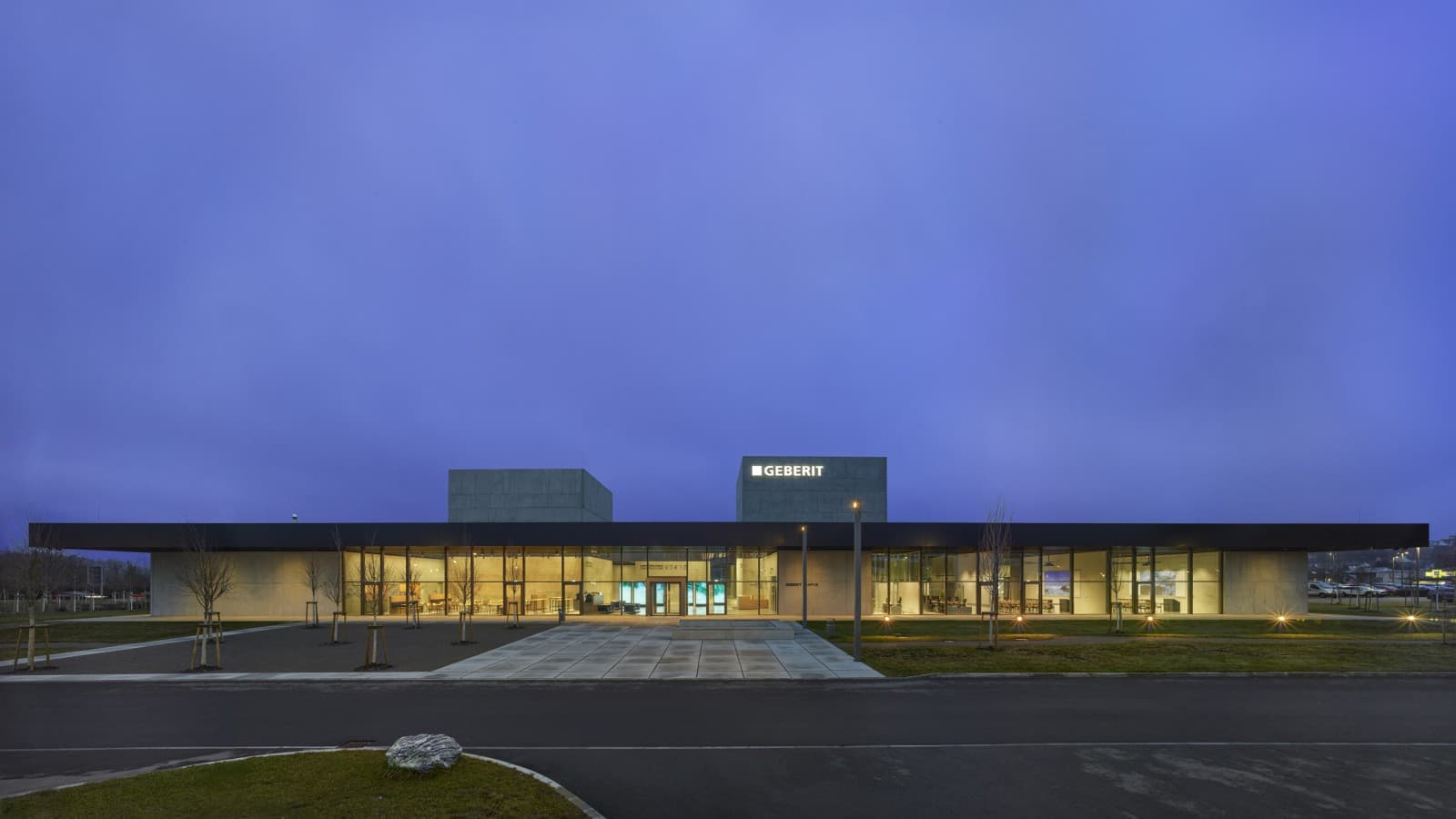 Campus Geberit em Pfullendorf (© Roland Halbe) Campus Geberit em Pfullendorf (© Roland Halbe)