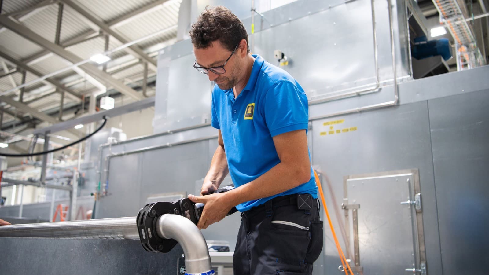 Instalação do sistema Geberit Mapress Aço Inoxidável Instalação do sistema Geberit Mapress Aço Inoxidável
