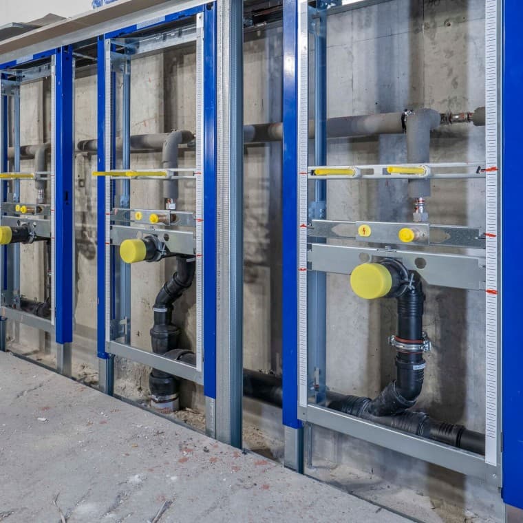 Instalação com Geberit Duofix Instalação com Geberit Duofix