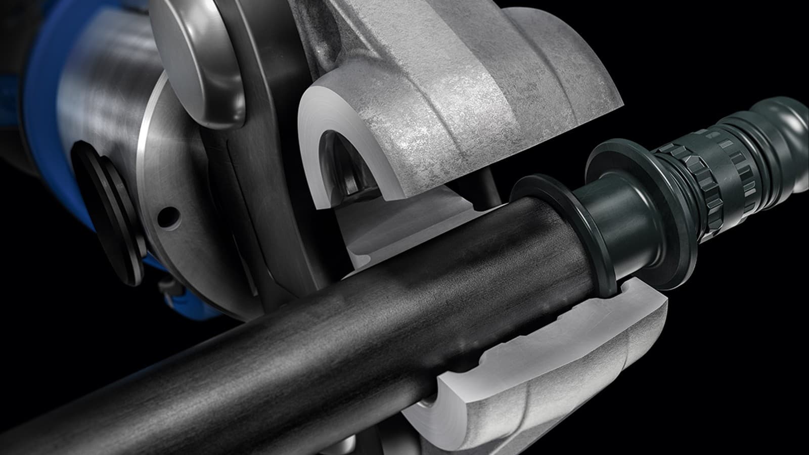 Mandíbulas com tubo Mepla Mandíbulas com tubo Mepla