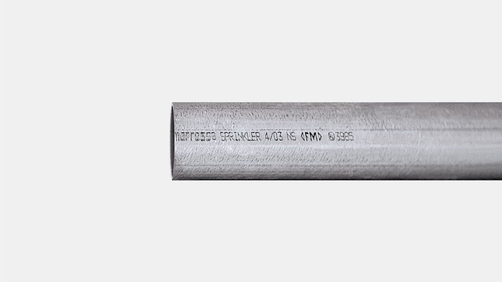 Tubo Geberit Mapress Aço carbono, com interior e exterior zincado Tubo Geberit Mapress Aço carbono, com interior e exterior zincado