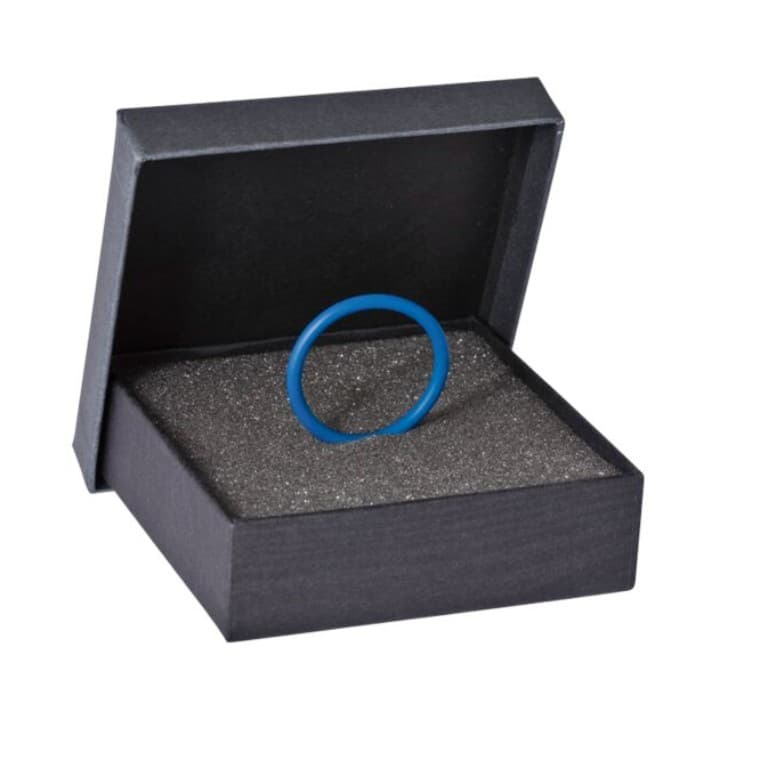 O-ring azul na caixa O-ring azul na caixa