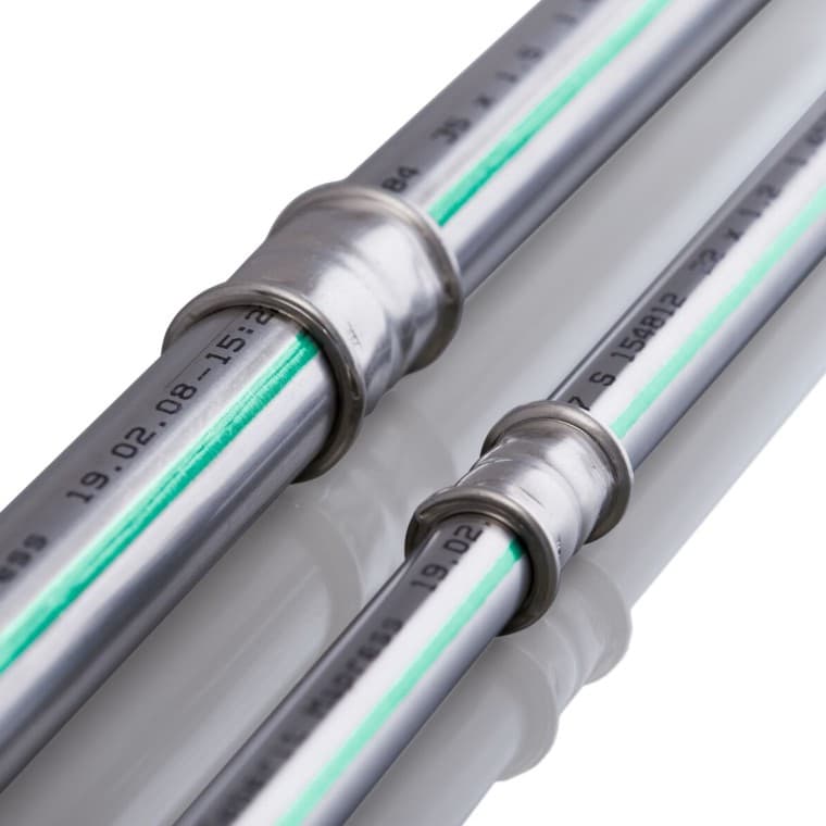 Tubo de sistema em aço inox Geberit Mapress Tubo de sistema em aço inox Geberit Mapress