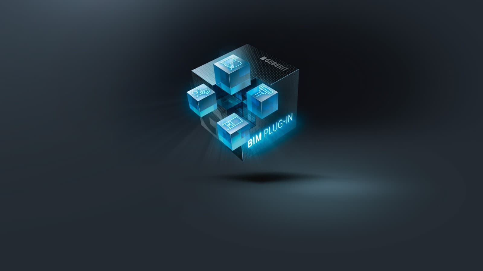 Plug-in Geberit BIM com os módulos individuais Plug-in Geberit BIM com os módulos individuais